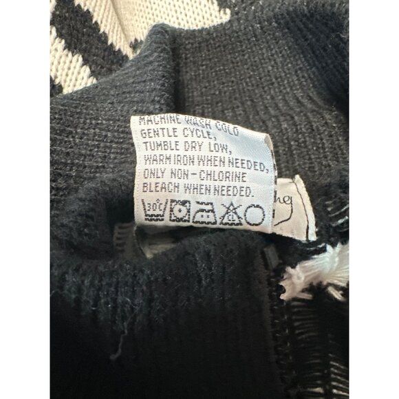 Diane Von Furstenberg Long Sleeve Full Zip Zebra Print Mid Length Cardigan Sz 1X - Picture 7 of 8